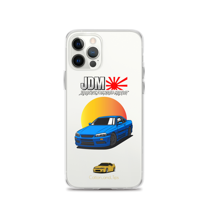 Skyline Cover R34 Sunset Blue (JDM) iPhone® 7 - 14 PRO