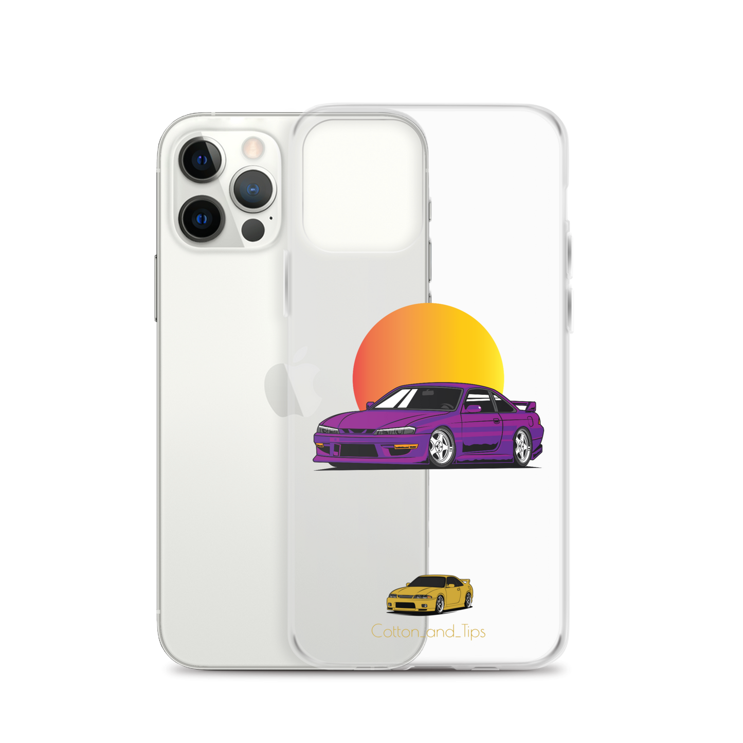 Nissan S15 Cover Purple at Dust iPhone® 7 - 14 PRO