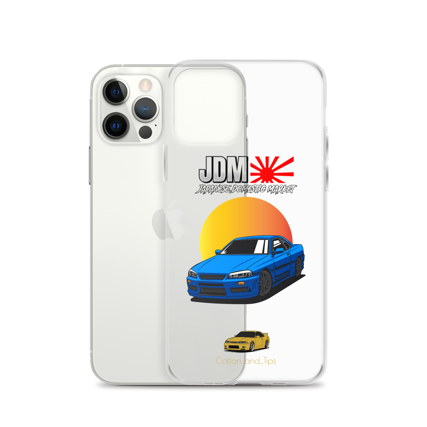 Skyline Cover R34 Sunset Blue (JDM) iPhone® 7 - 14 PRO