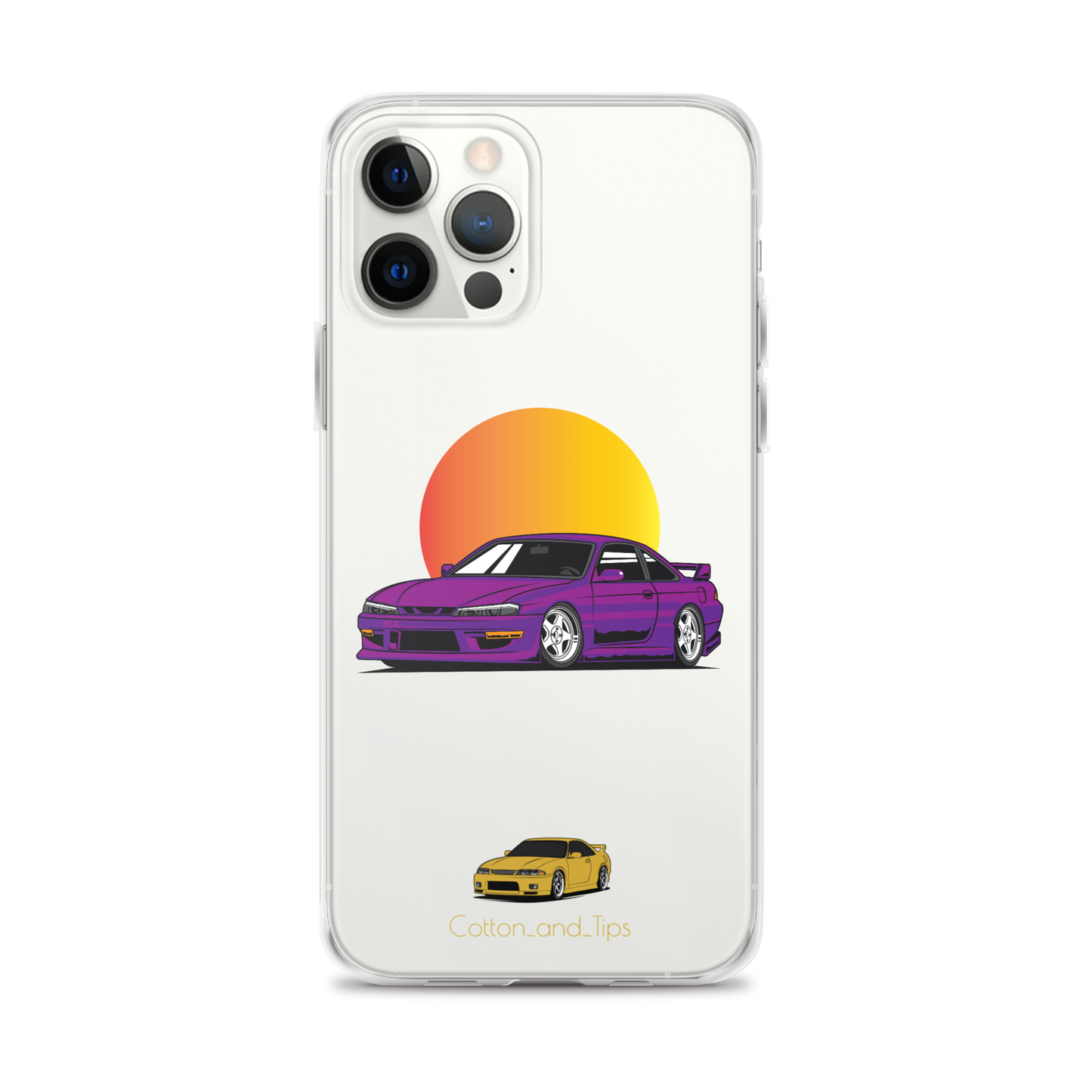 Nissan S15 Cover Purple at Dust iPhone® 7 - 14 PRO