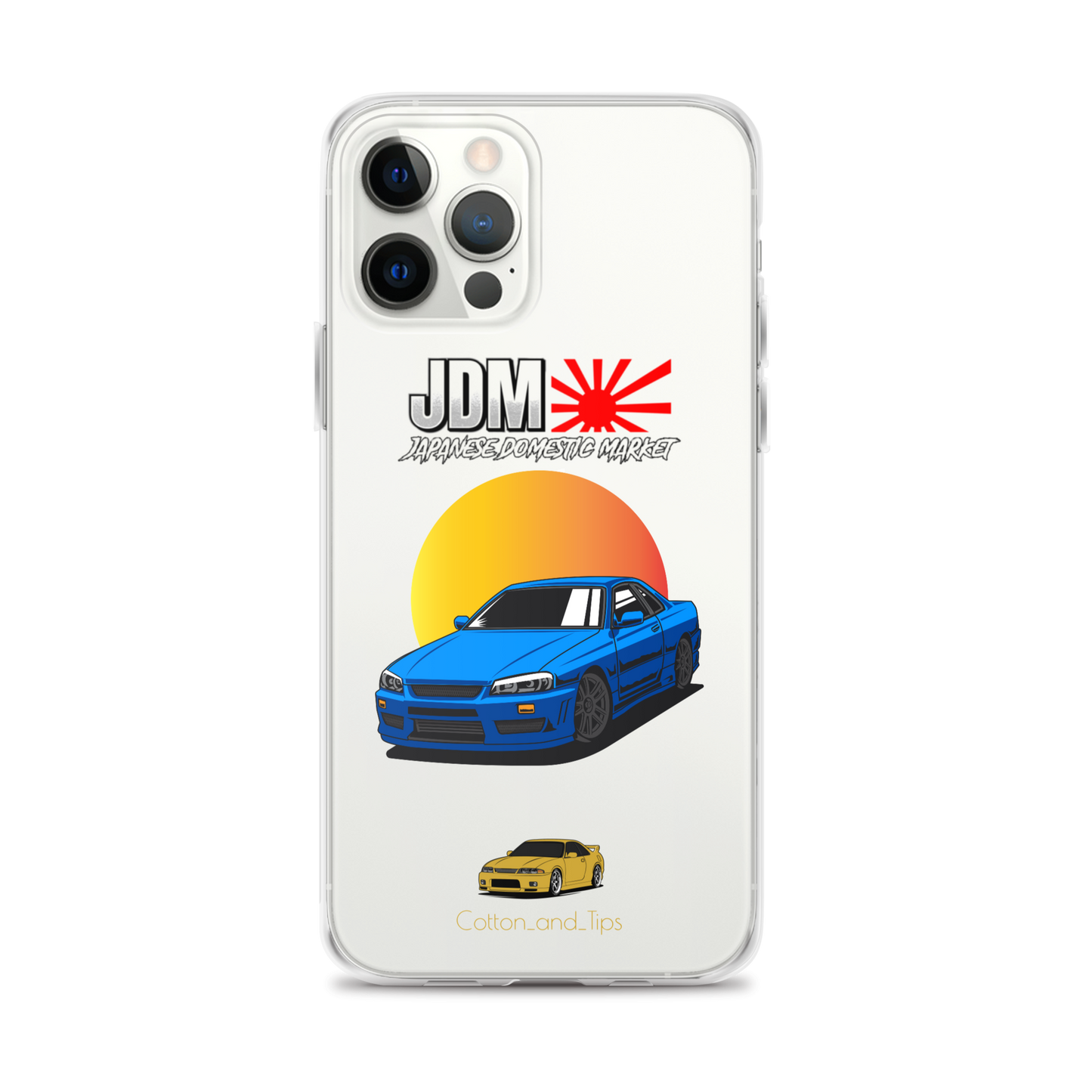 Skyline Cover R34 Sunset Blue (JDM) iPhone® 7 - 14 PRO