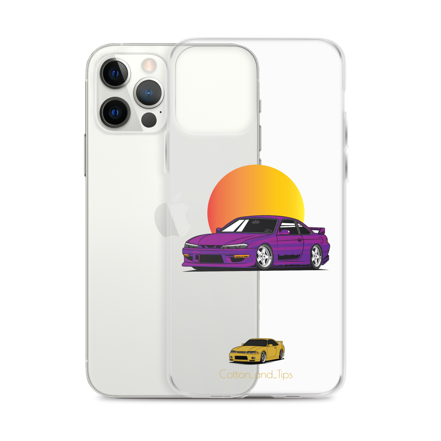 Nissan S15 Cover Purple at Dust iPhone® 7 - 14 PRO