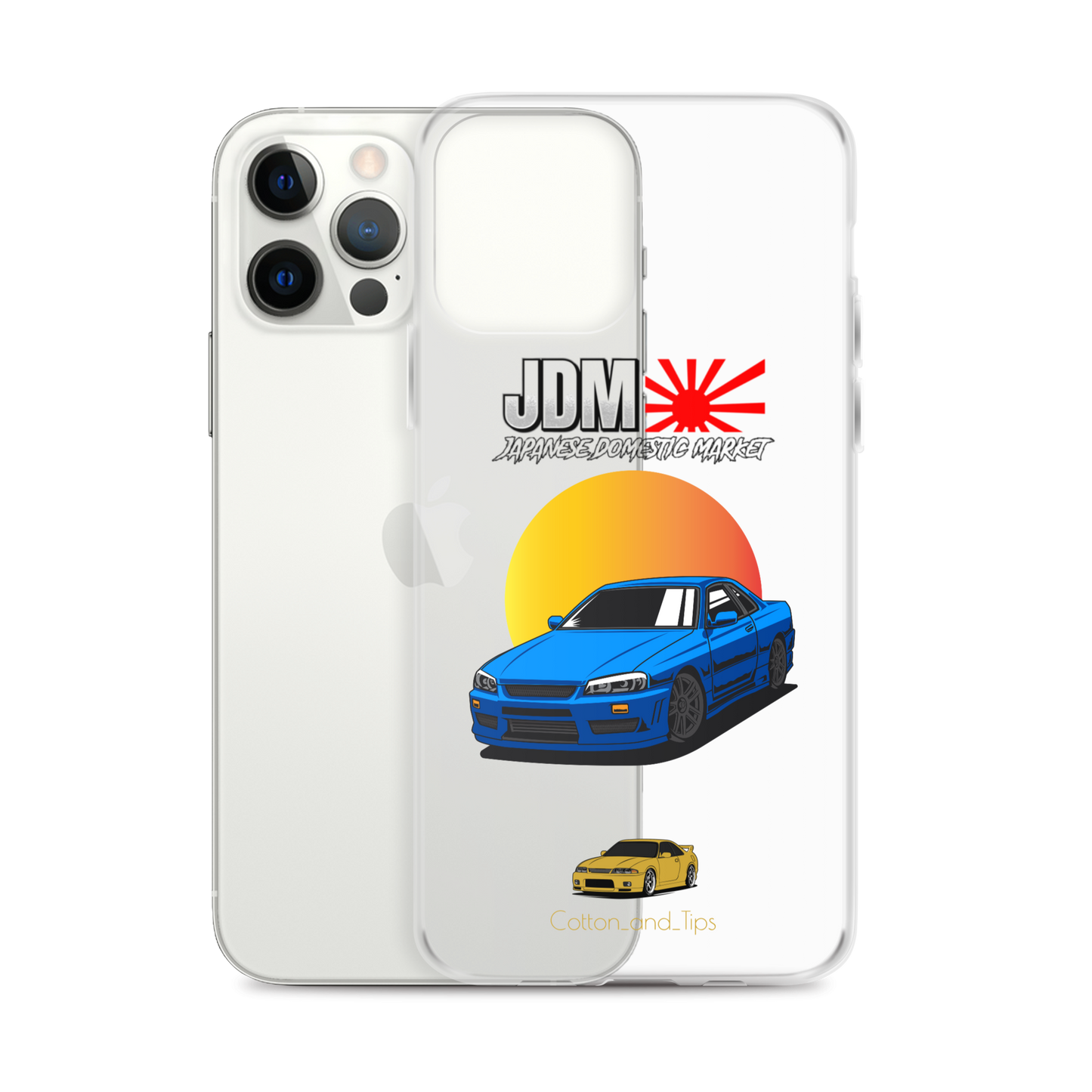 Skyline Cover R34 Sunset Blue (JDM) iPhone® 7 - 14 PRO