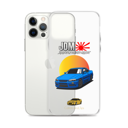 Skyline Cover R34 Sunset Blue (JDM) iPhone® 7 - 14 PRO