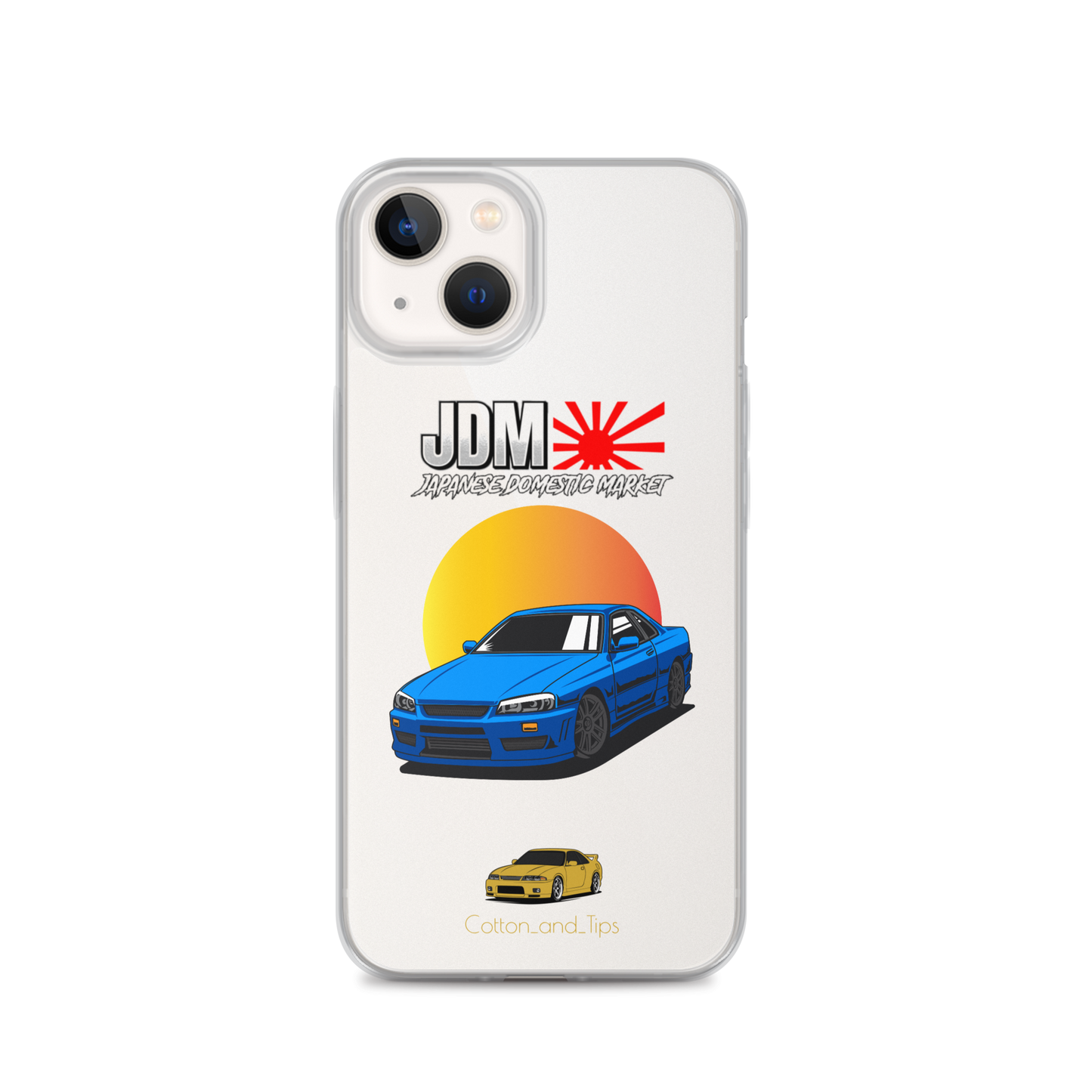 Skyline Cover R34 Sunset Blue (JDM) iPhone® 7 - 14 PRO