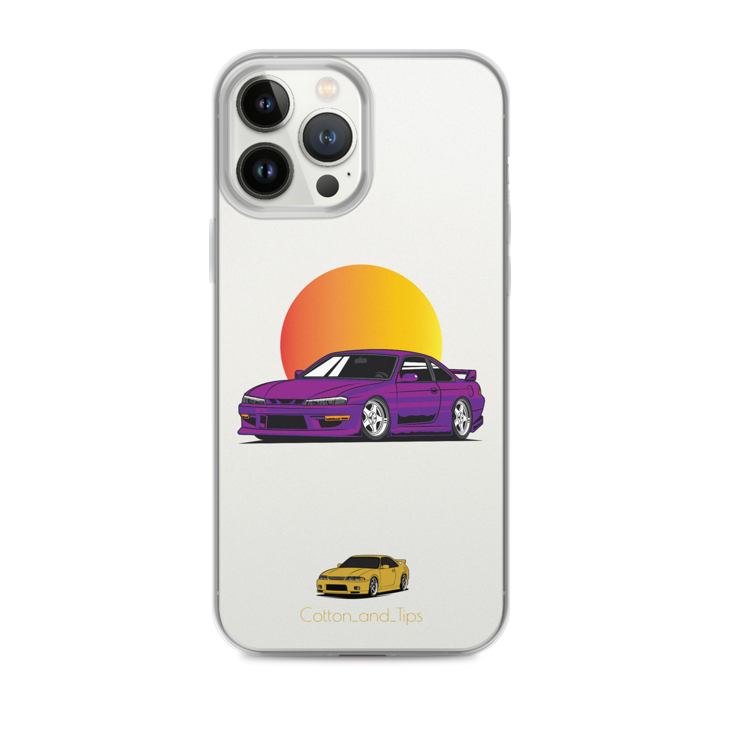 Nissan S15 Cover Purple at Dust iPhone® 7 - 14 PRO