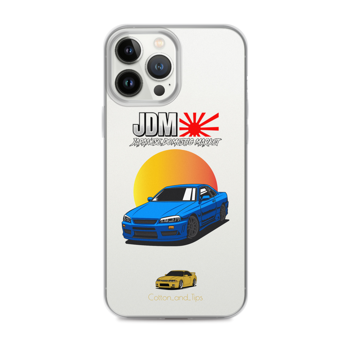 Skyline Cover R34 Sunset Blue (JDM) iPhone® 7 - 14 PRO