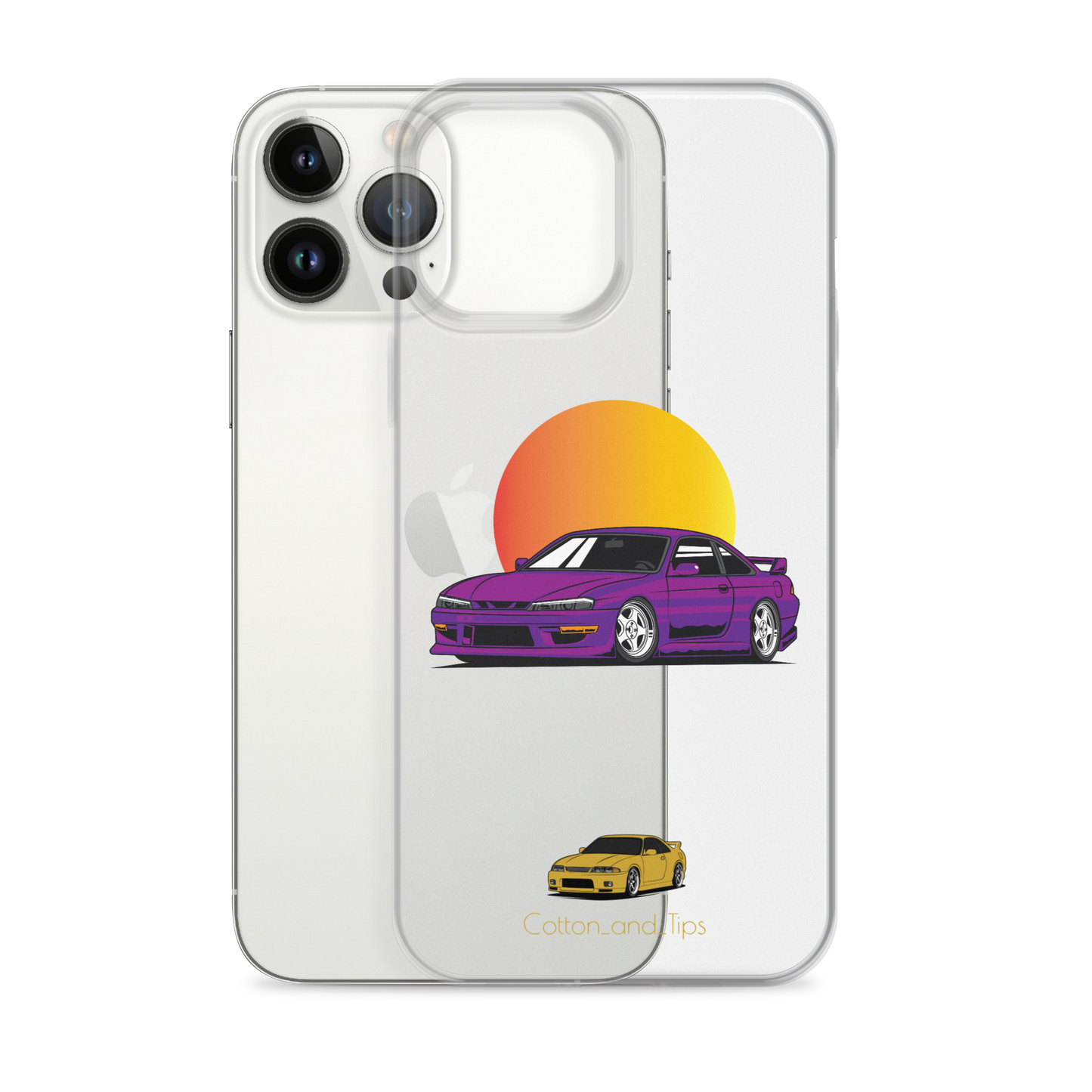 Nissan S15 Cover Purple at Dust iPhone® 7 - 14 PRO