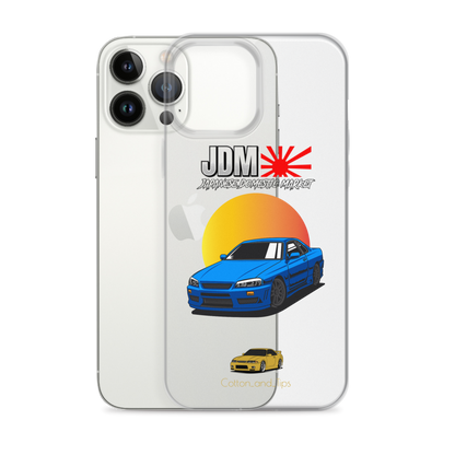 Skyline Cover R34 Sunset Blue (JDM) iPhone® 7 - 14 PRO