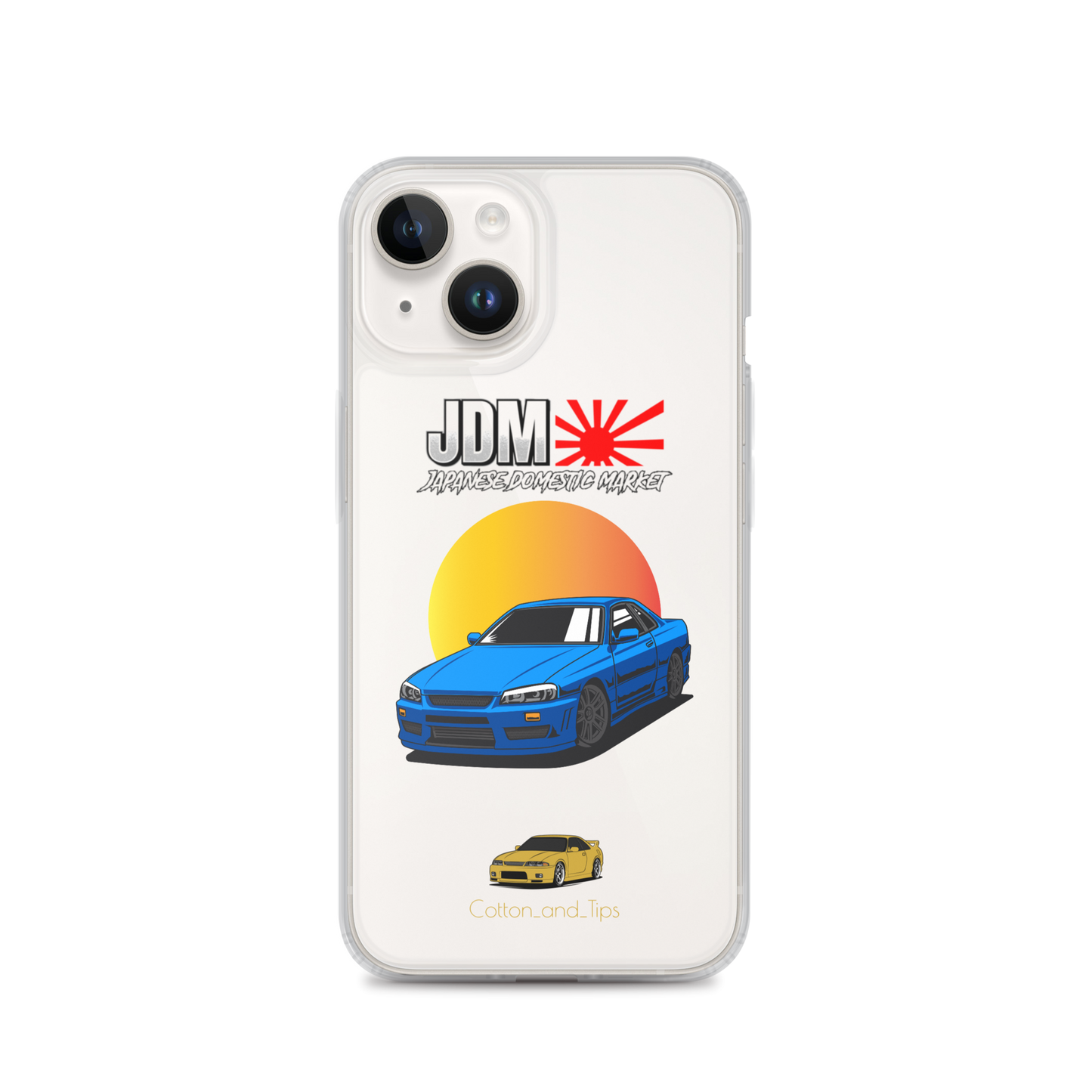 Skyline Cover R34 Sunset Blue (JDM) iPhone® 7 - 14 PRO