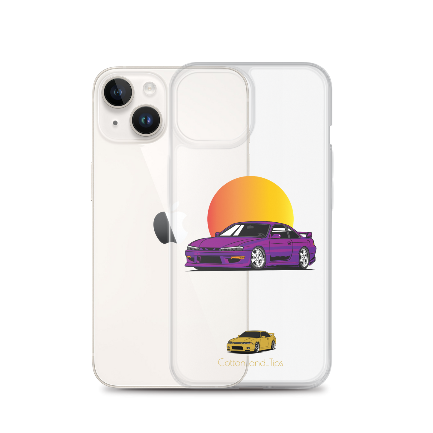 Nissan S15 Cover Purple at Dust iPhone® 7 - 14 PRO