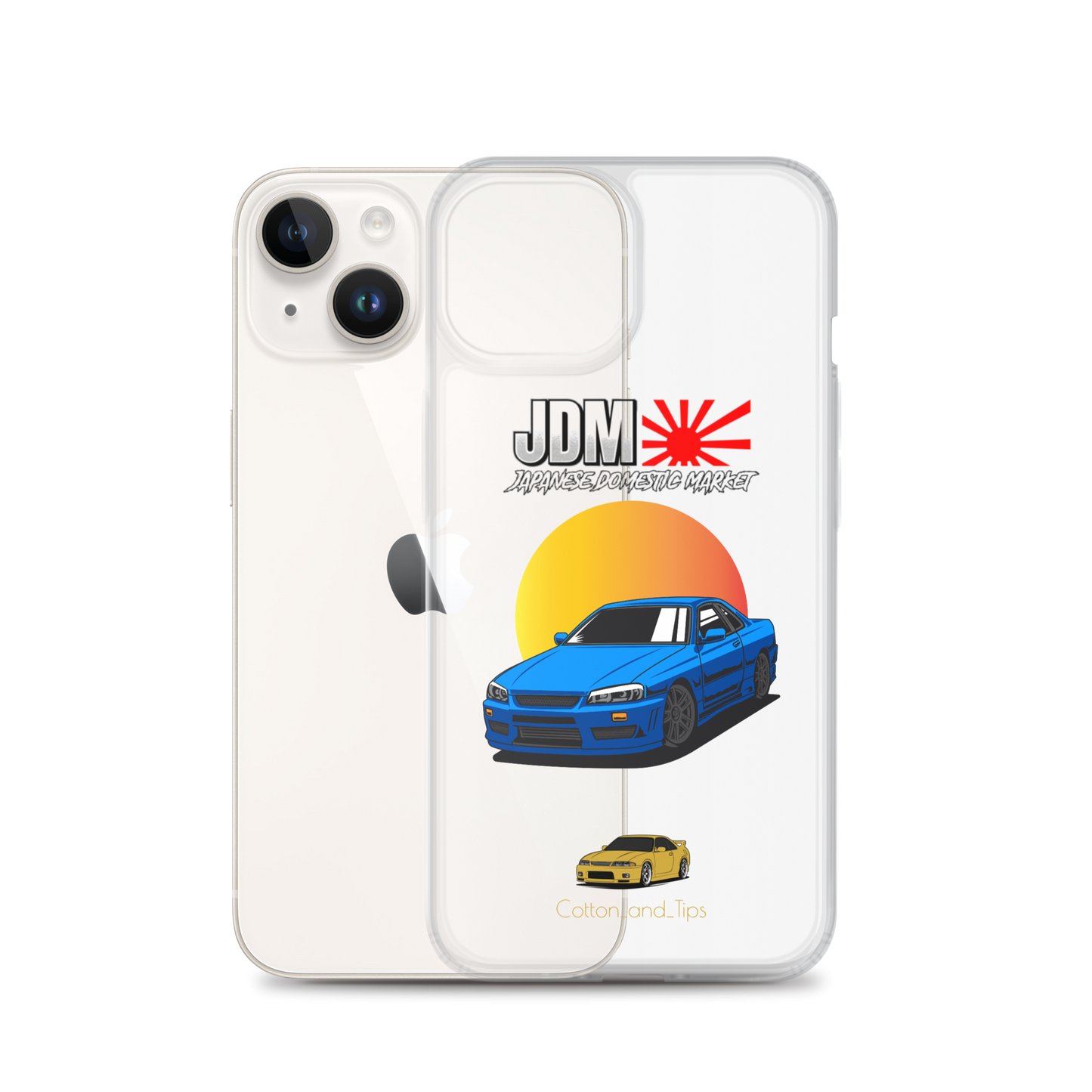 Skyline Cover R34 Sunset Blue (JDM) iPhone® 7 - 14 PRO