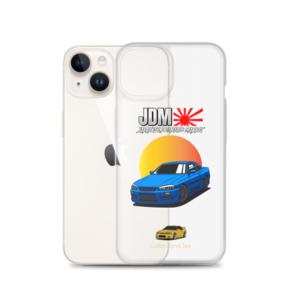 Skyline Cover R34 Sunset Blue (JDM) iPhone® 7 - 14 PRO