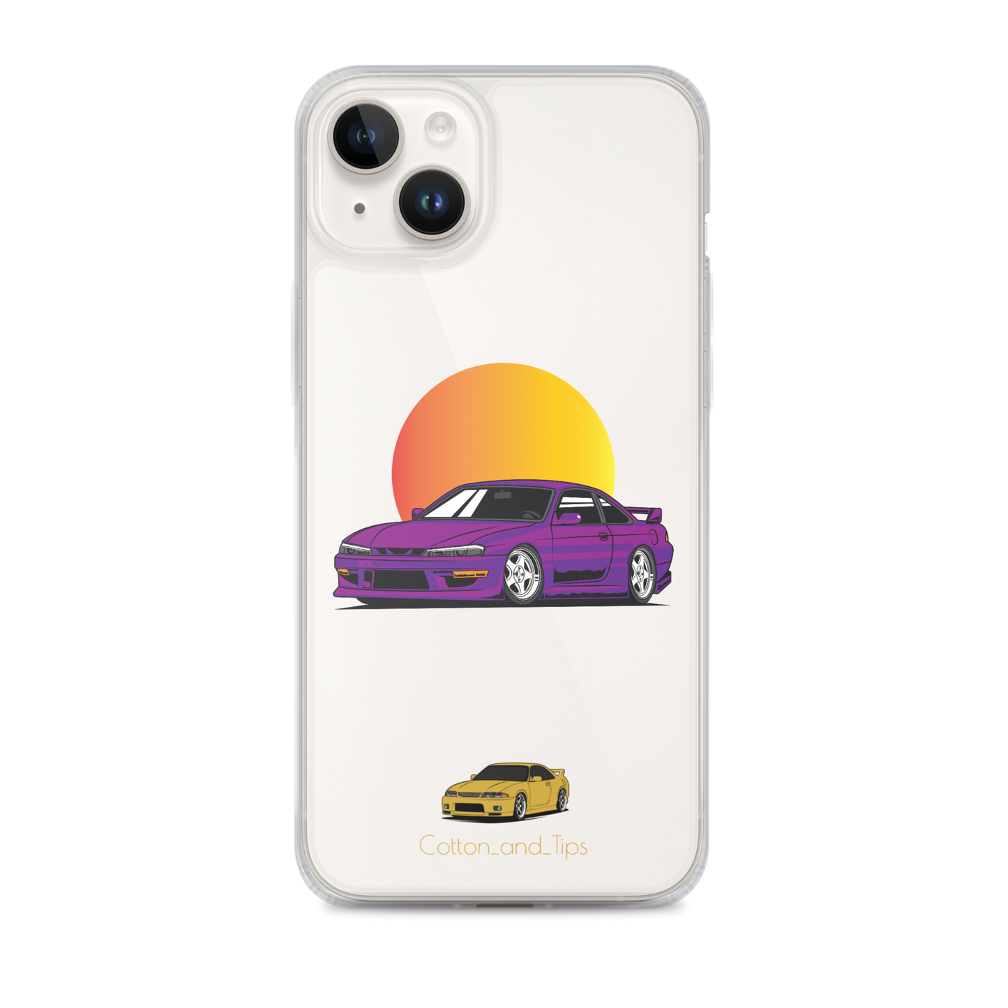 Nissan S15 Cover Purple at Dust iPhone® 7 - 14 PRO