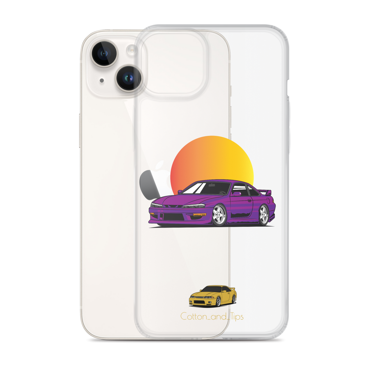 Nissan S15 Cover Purple at Dust iPhone® 7 - 14 PRO