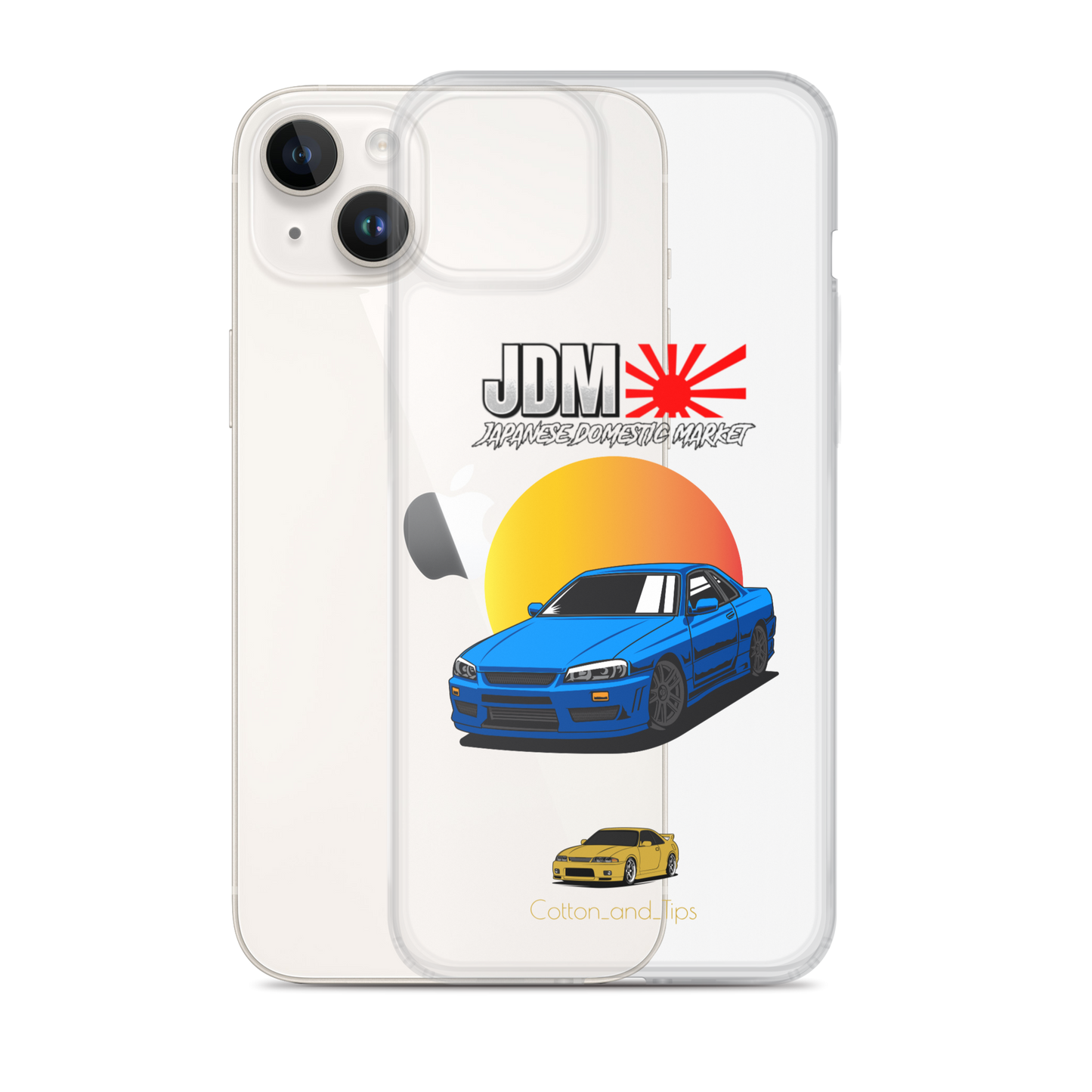 Skyline Cover R34 Sunset Blue (JDM) iPhone® 7 - 14 PRO