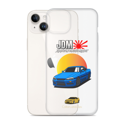 Skyline Cover R34 Sunset Blue (JDM) iPhone® 7 - 14 PRO