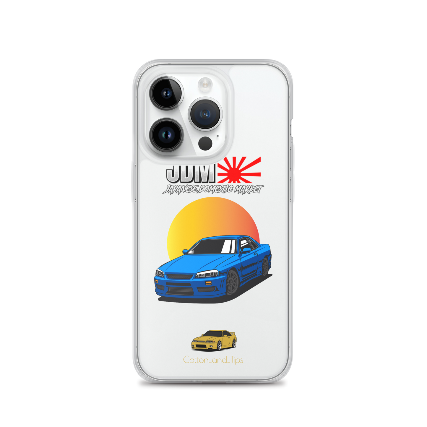 Skyline Cover R34 Sunset Blue (JDM) iPhone® 7 - 14 PRO