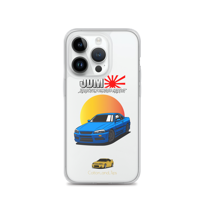 Skyline Cover R34 Sunset Blue (JDM) iPhone® 7 - 14 PRO