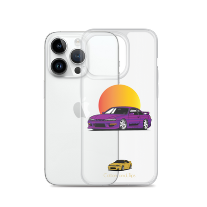 Nissan S15 Cover Purple at Dust iPhone® 7 - 14 PRO