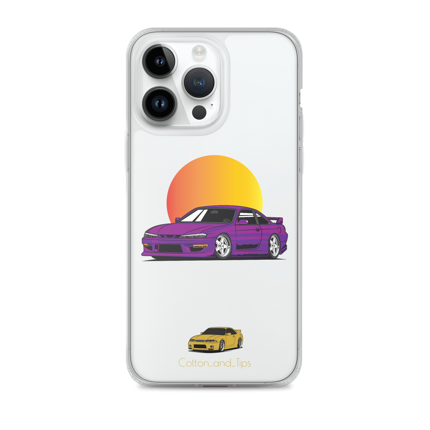 Nissan S15 Cover Purple at Dust iPhone® 7 - 14 PRO