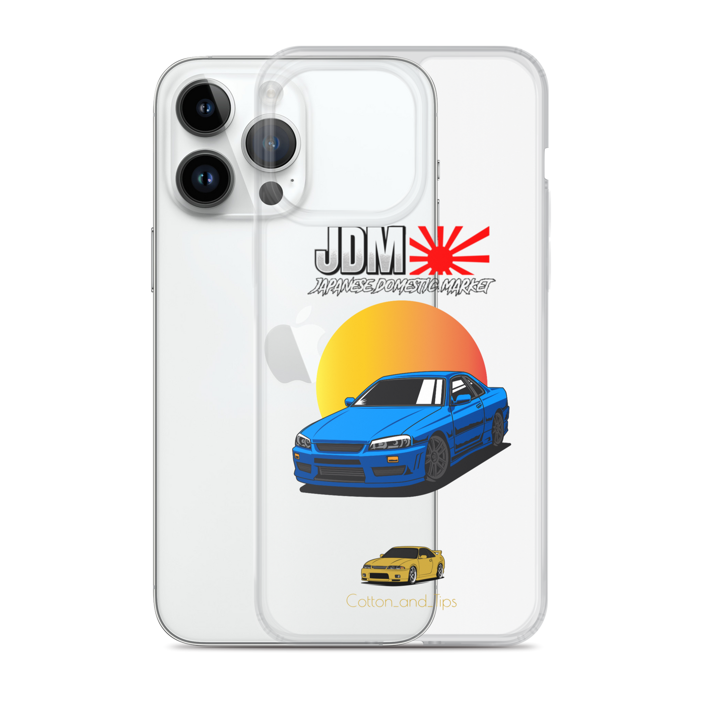 Skyline Cover R34 Sunset Blue (JDM) iPhone® 7 - 14 PRO