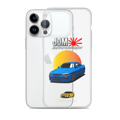 Skyline Cover R34 Sunset Blue (JDM) iPhone® 7 - 14 PRO