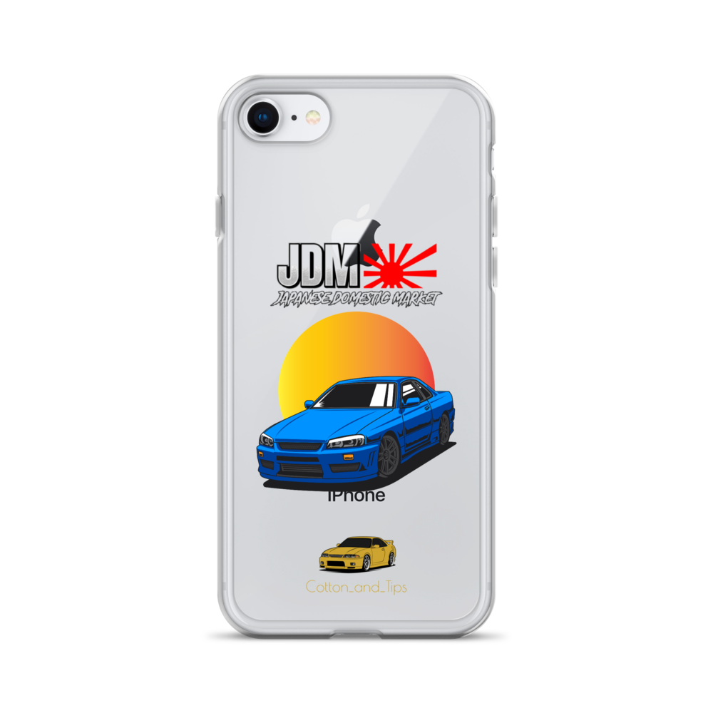 Skyline Cover R34 Sunset Blue (JDM) iPhone® 7 - 14 PRO