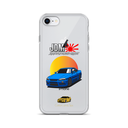 Skyline Cover R34 Sunset Blue (JDM) iPhone® 7 - 14 PRO