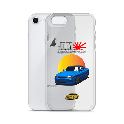 Skyline Cover R34 Sunset Blue (JDM) iPhone® 7 - 14 PRO