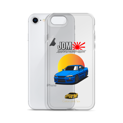 Skyline Cover R34 Sunset Blue (JDM) iPhone® 7 - 14 PRO