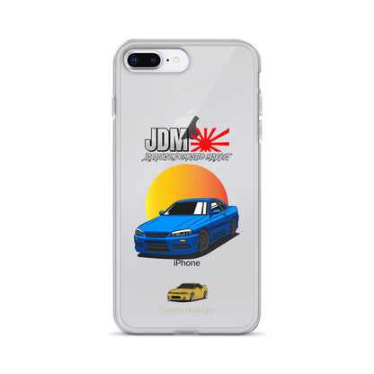 Skyline Cover R34 Sunset Blue (JDM) iPhone® 7 - 14 PRO