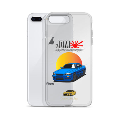 Skyline Cover R34 Sunset Blue (JDM) iPhone® 7 - 14 PRO