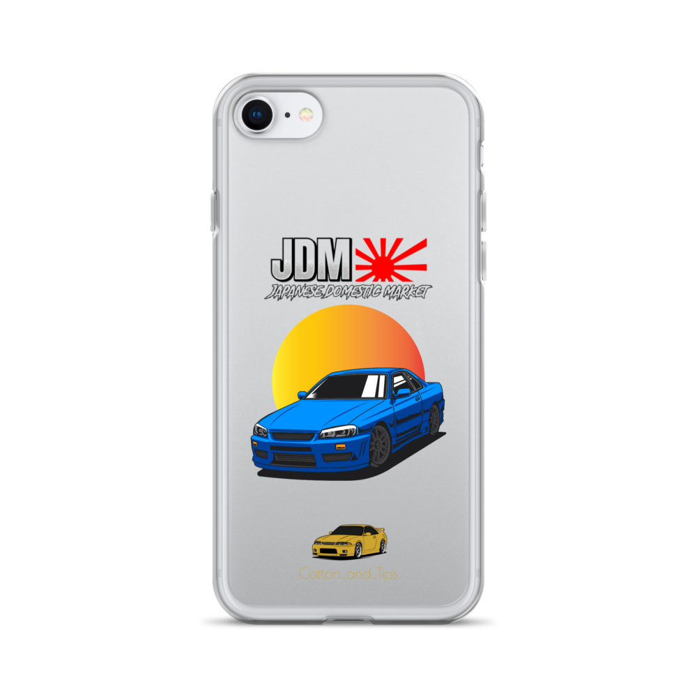 Skyline Cover R34 Sunset Blue (JDM) iPhone® 7 - 14 PRO