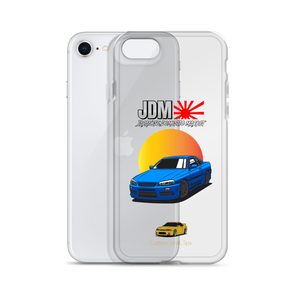 Skyline Cover R34 Sunset Blue (JDM) iPhone® 7 - 14 PRO