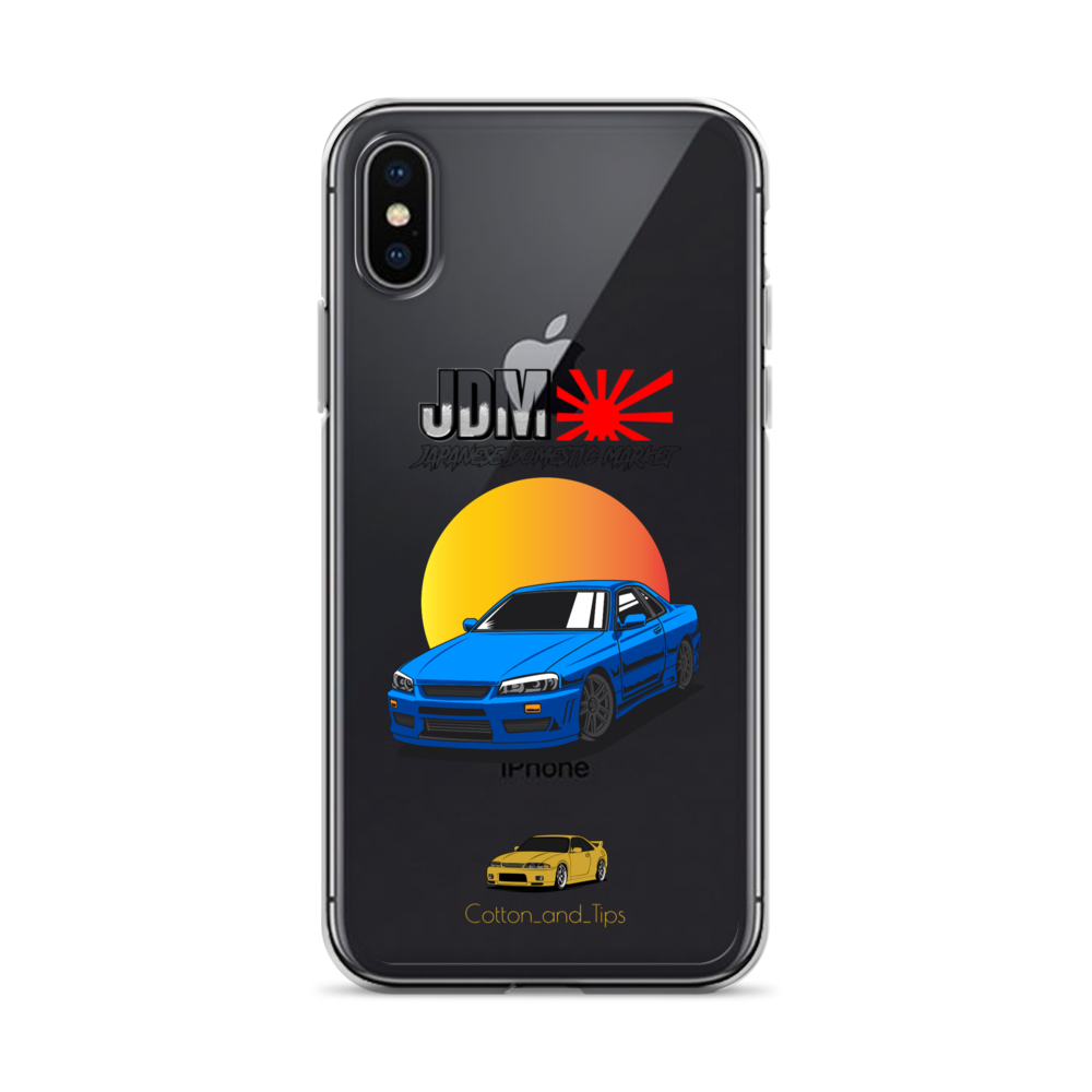 Skyline Cover R34 Sunset Blue (JDM) iPhone® 7 - 14 PRO