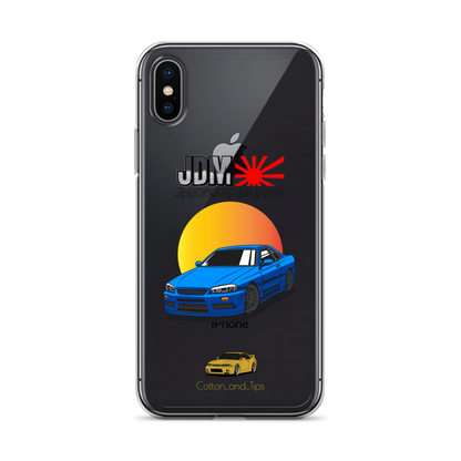 Skyline Cover R34 Sunset Blue (JDM) iPhone® 7 - 14 PRO