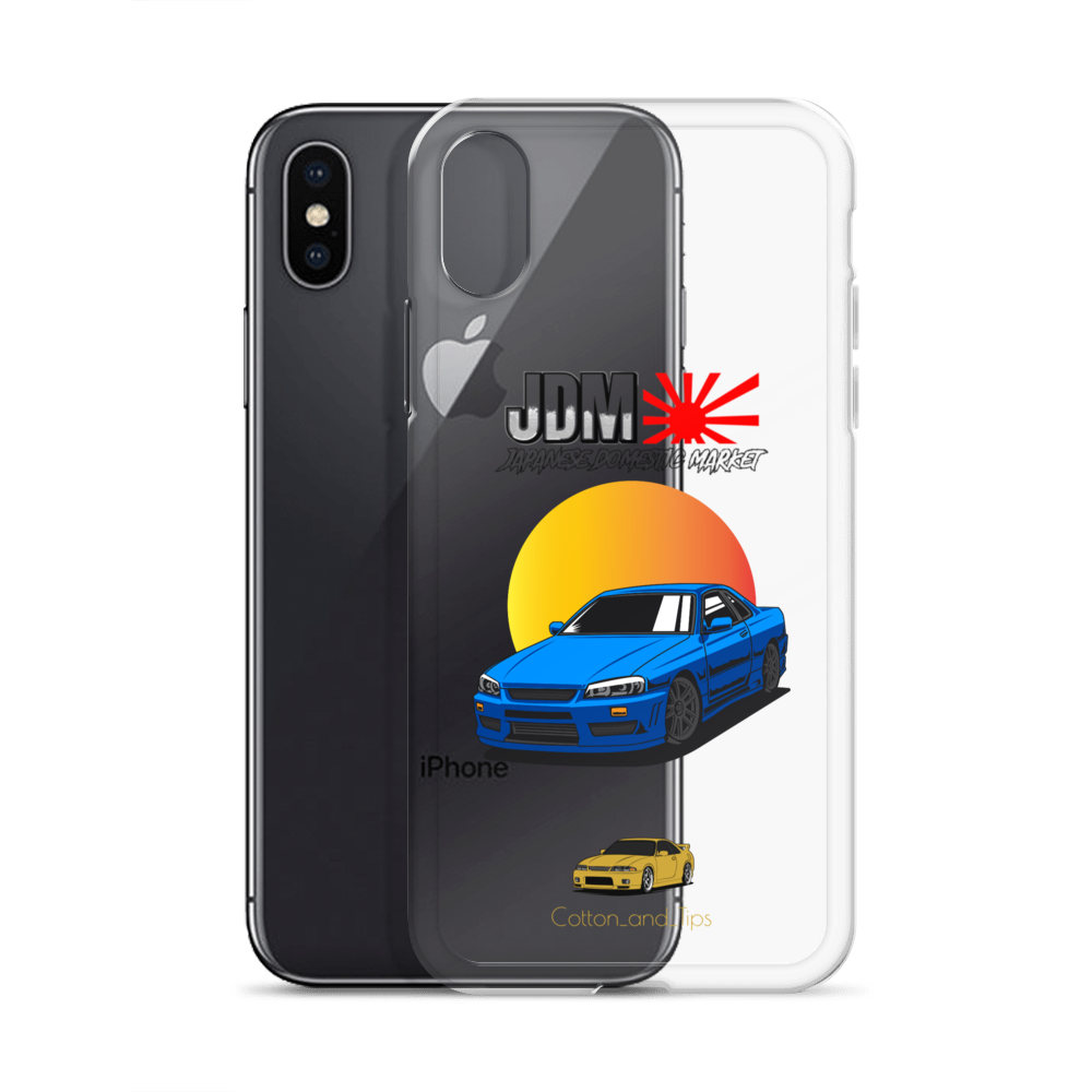 Skyline Cover R34 Sunset Blue (JDM) iPhone® 7 - 14 PRO