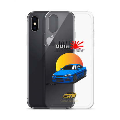 Skyline Cover R34 Sunset Blue (JDM) iPhone® 7 - 14 PRO