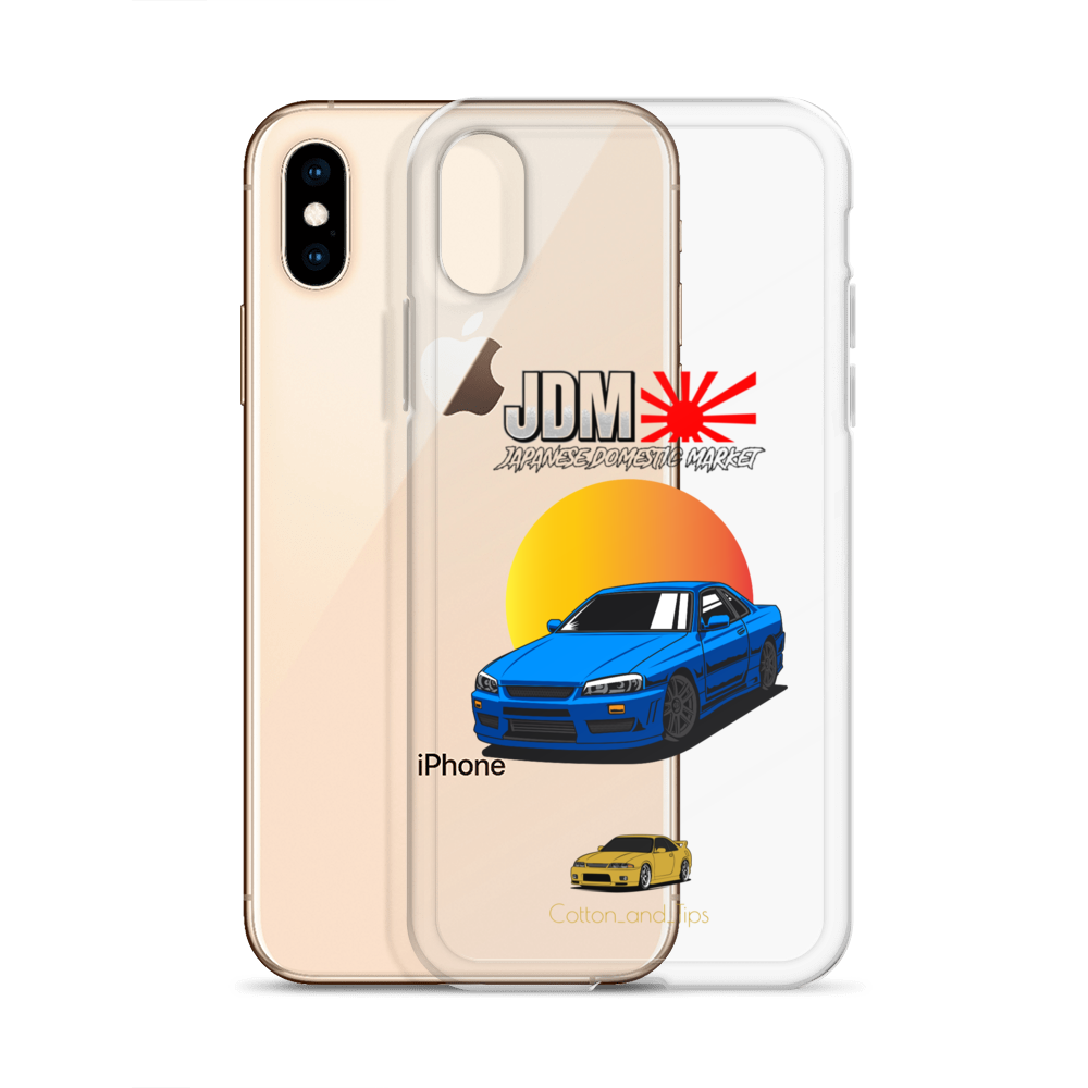 Skyline Cover R34 Sunset Blue (JDM) iPhone® 7 - 14 PRO