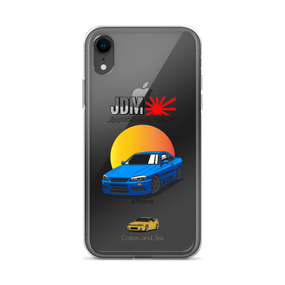 Skyline Cover R34 Sunset Blue (JDM) iPhone® 7 - 14 PRO