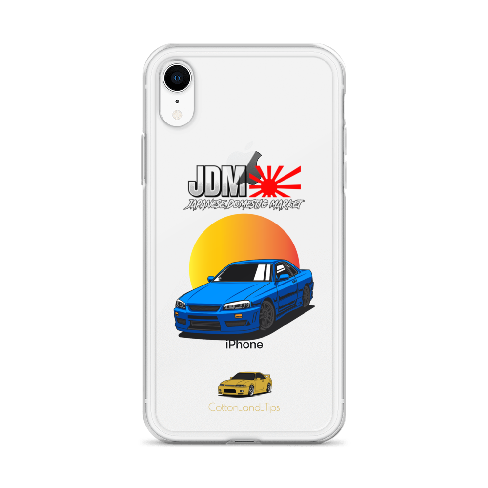 Skyline Cover R34 Sunset Blue (JDM) iPhone® 7 - 14 PRO