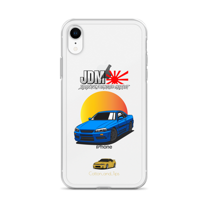 Skyline Cover R34 Sunset Blue (JDM) iPhone® 7 - 14 PRO