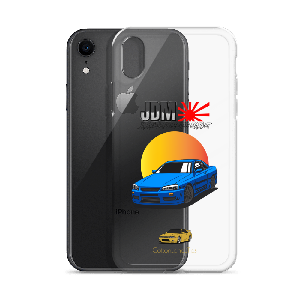 Skyline Cover R34 Sunset Blue (JDM) iPhone® 7 - 14 PRO