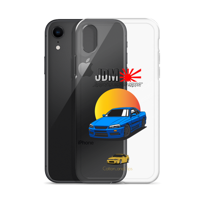 Skyline Cover R34 Sunset Blue (JDM) iPhone® 7 - 14 PRO