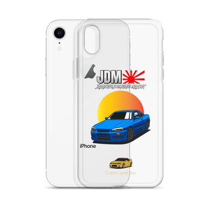 Skyline Cover R34 Sunset Blue (JDM) iPhone® 7 - 14 PRO