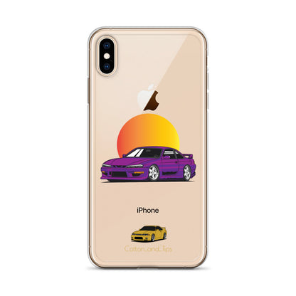 Nissan S15 Cover Purple at Dust iPhone® 7 - 14 PRO