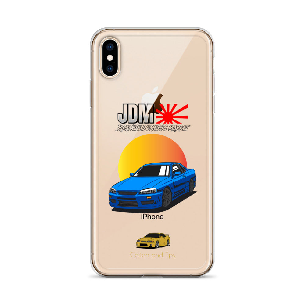 Skyline Cover R34 Sunset Blue (JDM) iPhone® 7 - 14 PRO