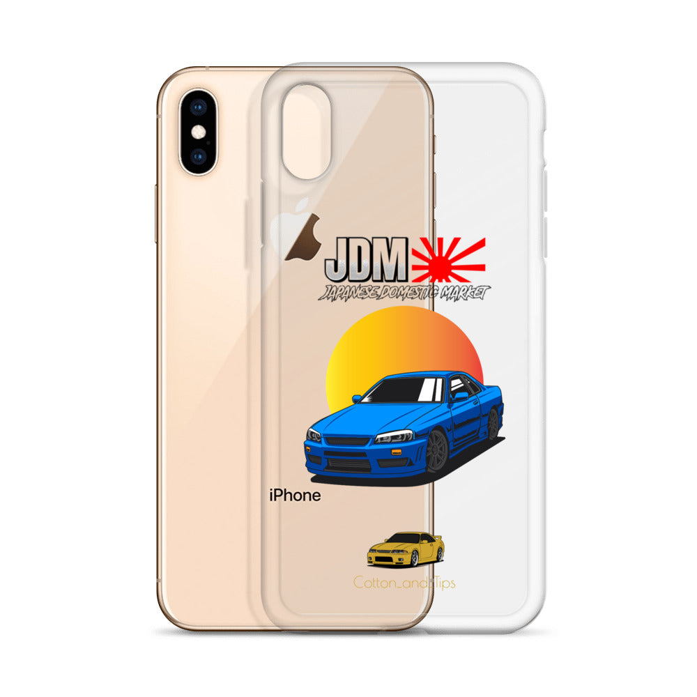 Skyline Cover R34 Sunset Blue (JDM) iPhone® 7 - 14 PRO