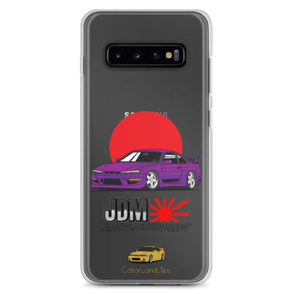 Samsung® Japanese Flag Purple Nissan S15 Cover S10 - S22 Ultra